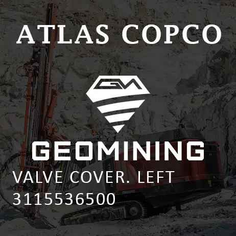 3115536500 КРЫШКА КЛАПАНА  ЛЕВАЯ Atlas Copco / Epiroc