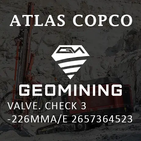 2657364523 КЛАПАН  ОБРАТНЫЙ 3 -226MMA/E Atlas Copco / Epiroc