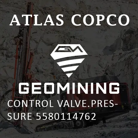 5580114762 КЛАПАН УПРАВЛЕНИЯ  ДАВЛЕНИЕ Atlas Copco / Epiroc