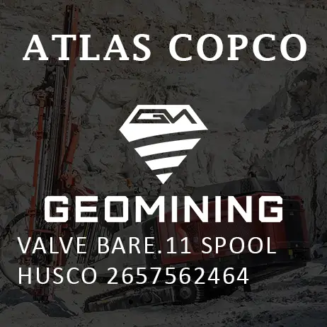 2657562464 КЛАПАН ГОЛЫЙ  11 ШПУЛЬ HUSCO Atlas Copco / Epiroc