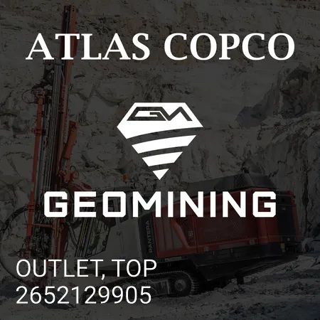 2652129905 ВЫПУСК, ВЕРХ Atlas Copco / Epiroc