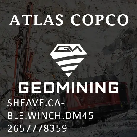 2657778359 ШКИВ КАБЕЛЬ ЛЕБЕДКА DM45 Atlas Copco / Epiroc