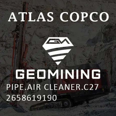 2658619190 ТРУБА  ВОЗДУХООЧИСТИТЕЛЬ  C27 Atlas Copco / Epiroc