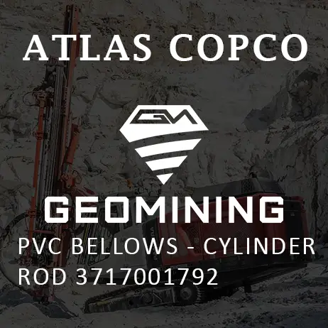 3717001792 ПВХ СИЛЬФОНЫ - ШТОК ЦИЛИНДРА Atlas Copco / Epiroc