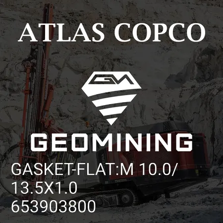 653903800 ПРОКЛАДКА ПЛОСКАЯ:M 10,0/ 13,5X1,0 Atlas Copco / Epiroc
