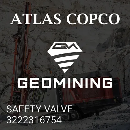 3222316754 ПРЕДОХРАНИТЕЛЬНЫЙ КЛАПАН Atlas Copco / Epiroc