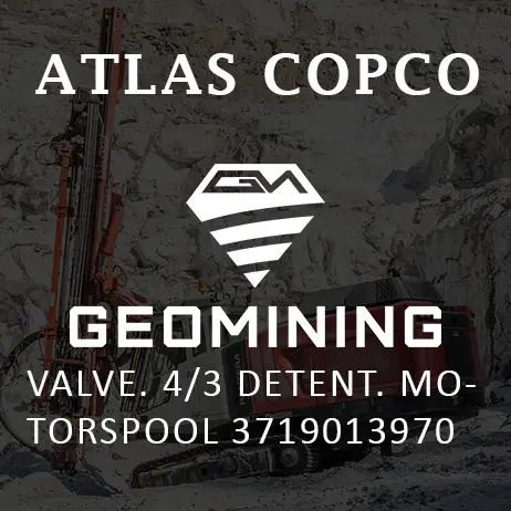 3719013970 КЛАПАН  4/3 СТОПОРНЫЙ  MOTORSPOOL Atlas Copco / Epiroc