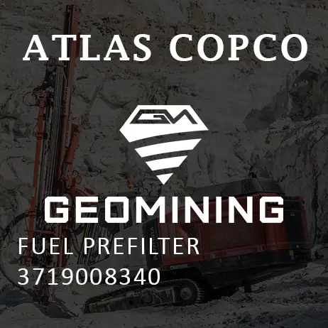 3719008340 ПРЕДВАРИТЕЛЬНЫЙ ФИЛЬТР ТОПЛИВ Atlas Copco / Epiroc