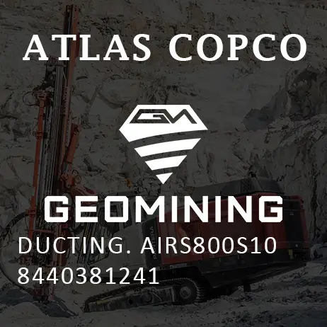 8440381241 ВОЗДУХОВОДЫ  ВОЗДУХОВОДЫ800S10 Atlas Copco / Epiroc