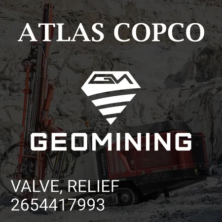 2654417993 КЛАПАН, ПРЕДОХРАНИТЕЛЬНЫЙ Atlas Copco / Epiroc