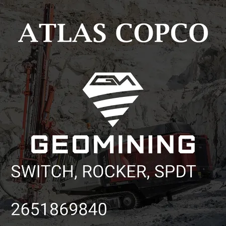 2651869840 ПЕРЕКЛЮЧАТЕЛЬ, БАЛАНС, SPDT Atlas Copco / Epiroc