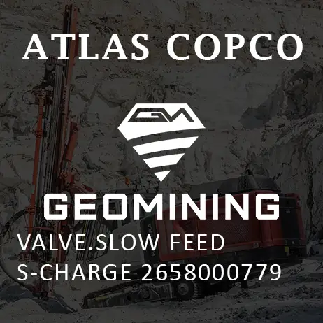 2658000779 КЛАПАН  МЕДЛЕННАЯ ПОДАЧА S-ЗАРЯДКА Atlas Copco / Epiroc