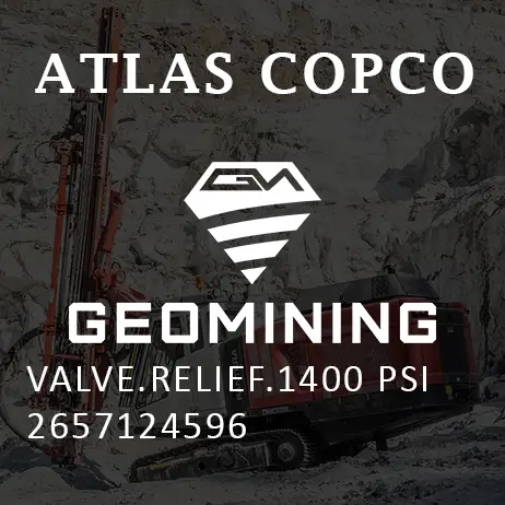 2657124596 КЛАПАН  ПРЕДОХРАНИТЕЛЬНЫЙ  1400 PSI Atlas Copco / Epiroc