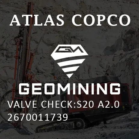 2670011739 ПРОВЕРКА КЛАПАНА:S20 A2.0 Atlas Copco / Epiroc