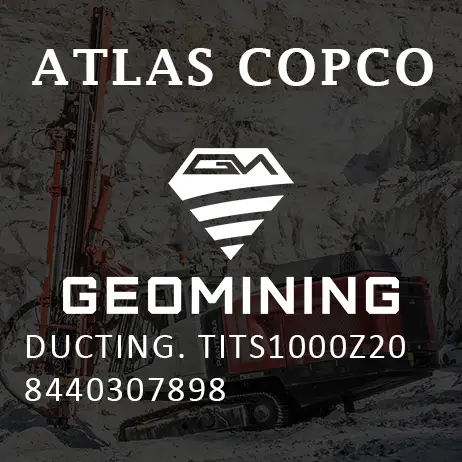 8440307898 ВОЗДУХОВОД  TITS1000Z20 Atlas Copco / Epiroc