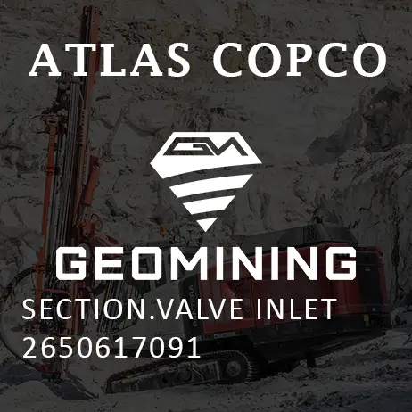2650617091 СЕКЦИЯ  ВХОД КЛАПАНА Atlas Copco / Epiroc