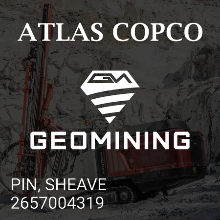 2657004319 ШТИФТ, ШКИВ Atlas Copco / Epiroc