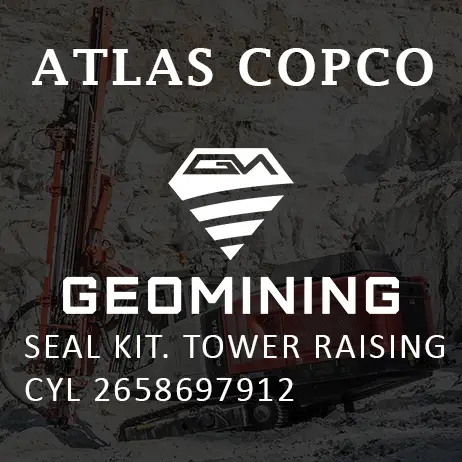 2658697912 КОМПЛЕКТ УПЛОТНЕНИЙ  ЦИЛИНДР ПОДЪЕМА БАШНИ Atlas Copco / Epiroc