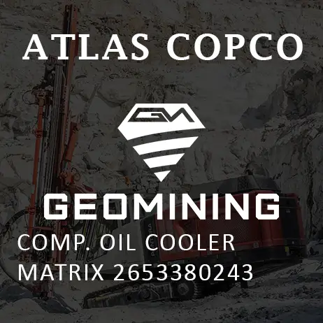 2653380243 МАТРИЦА МАСЛЯНОГО ОХЛАДИТЕЛЯ КОМП. Atlas Copco / Epiroc