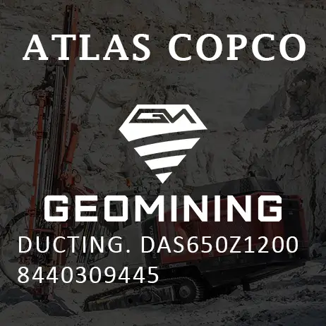 8440309445 ВОЗДУХОВОДЫ  DAS650Z1200 Atlas Copco / Epiroc