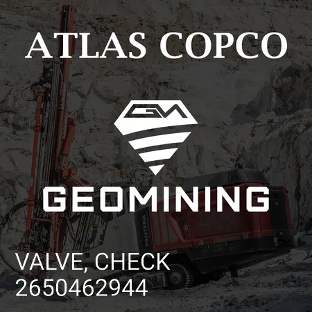 2650462944 КЛАПАН, ЗАПОРНЫЙ Atlas Copco / Epiroc