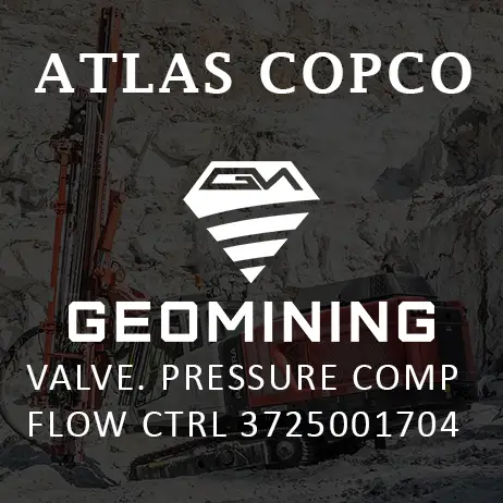 3725001704 КЛАПАН  КОМПЕНСАЦИЯ ДАВЛЕНИЯ  УПРАВЛЕНИЕ ПОТОКОМ Atlas Copco / Epiroc