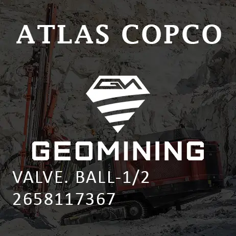 2658117367 КЛАПАН ШАРОВОЙ-1/2 Atlas Copco / Epiroc