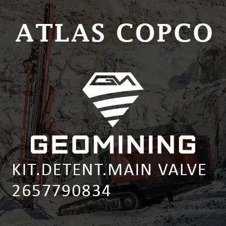 2657790834 КОМПЛЕКТ  СТОПОРНЫЙ  ГЛАВНЫЙ КЛАПАН Atlas Copco / Epiroc