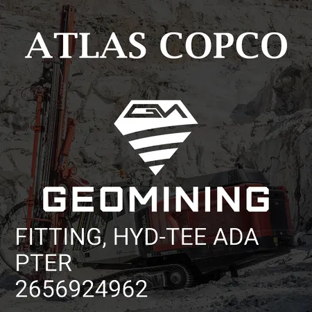 2656924962 ФИТИНГ, ПЕРЕХОДНИК ДЛЯ ГИДРАВЛИЧЕСКОГО ТРОЙНИКА Atlas Copco / Epiroc