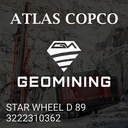 3222310362 ЗВЕЗДОЧНОЕ КОЛЕСО D 89 Atlas Copco / Epiroc