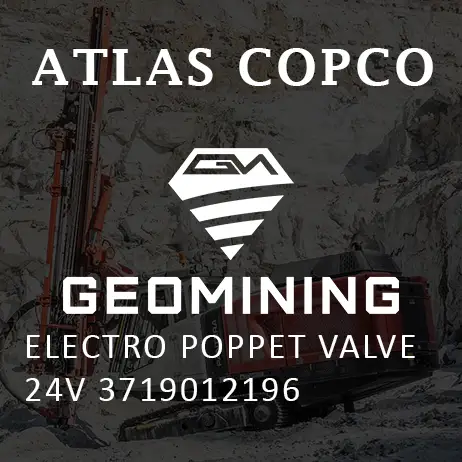 3719012196 ЭЛЕКТРОТАРЕЧНОЙ КЛАПАН 24В Atlas Copco / Epiroc
