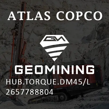 2657788804 СТУПИЦА  КРУТЯЩИЙ МОМЕНТ  DM45/L Atlas Copco / Epiroc