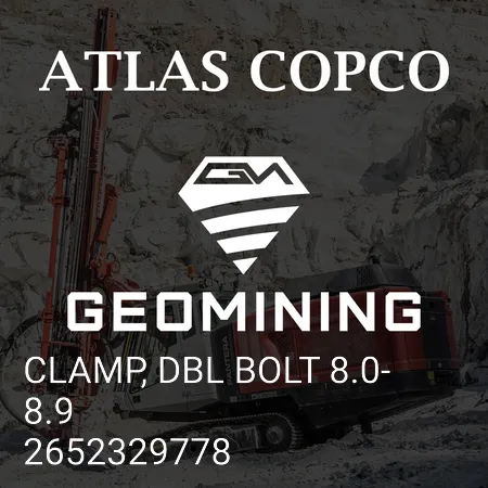 2652329778 ЗАЖИМ, БОЛТ DBL 8.0-8.9 Atlas Copco / Epiroc