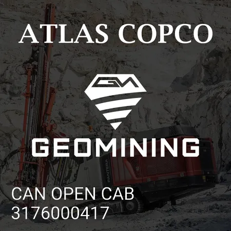 3176000417 МОЖЕТ ОТКРЫТЬ КАБИНУ Atlas Copco / Epiroc