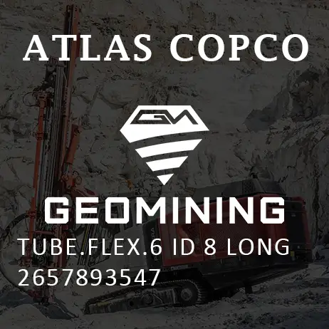 2657893547 ТРУБА  ГИБКАЯ  6 ID 8 ДЛИНА Atlas Copco / Epiroc