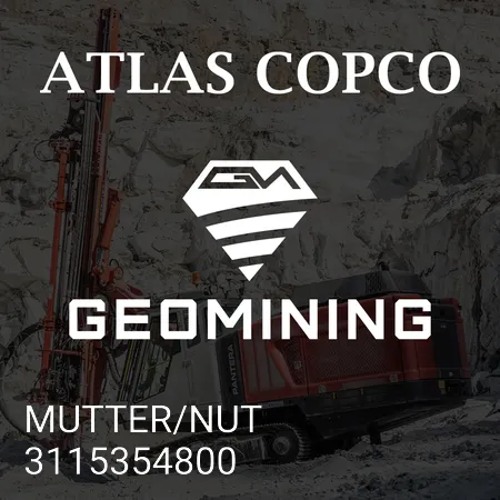 3115354800 МАТТЕР/ГАЙКА Atlas Copco / Epiroc